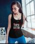 Damen Tanktop Vampir-Kostüm Faschings-Shirt Halloween Karneval Fastnacht Fun-Shirt Kostüm-Shirt Racerback Moonworks®preview