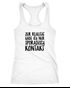 Damen Tanktop Zur Realität habe ich nur sporadisch Kontakt Spruch Sprüche Quote Fun Racerback Moonworks®preview