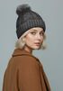 Damen Wintermütze mit Fleece Gefüttert Warm & Winddicht Strickmütze Bommelmütze Model 1980 Neverless®preview
