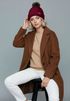 Damen Wintermütze mit Fleece Gefüttert Warm & Winddicht Strickmütze Bommelmütze Model 1980 Neverless®preview