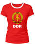 Damen WM-Shirt DDR Fan Retro Nostalgie Moonworks®preview
