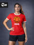 Damen WM-Shirt DDR Fan Retro Nostalgie Moonworks®preview