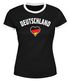 Damen WM-Shirt Deutschland Herz 2018 Retro Trikot-Look Moonworks® preview