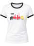 Damen WM-Shirt Deutschland WM Flagge Barcode Skyline Berlin WM 2026 Moonworks®preview