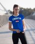 Damen WM-Shirt Kroatien Croatia Hrvatska WM Fußball Weltmeisterschaft 2018 World Cup Moonworks® preview
