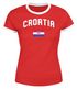 Damen WM-Shirt Kroatien Croatia Hrvatska WM Fußball Weltmeisterschaft 2018 World Cup Moonworks® preview