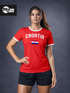 Damen WM-Shirt Kroatien Croatia Hrvatska WM Fußball Weltmeisterschaft 2026 World Cup Moonworks®preview