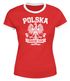 Damen WM-Shirt Polska Polen Poland Flagge World Cup Drinking Team WM 2018 Moonworks® preview