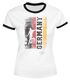 Damen WM-Shirt Vintage Flagge WM Fußball Weltmeisterschaft 2018 World Cup Deutschland WM 2018 Moonworks® preview