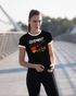 Damen WM-Shirt WM Fußball Weltmeisterschaft Deutschland Adler Vintage Slim Fit tailliert Moonworks® preview