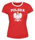 Damen WM-Shirt WM Polska Polen Poland Flagge World Cup Weißer Adler WM 2018 Moonworks® preview