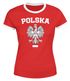 Damen WM-Shirt WM Polska Polen Poland Flagge World Cup Weißer Adler WM 2018 Moonworks® preview