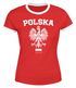 Damen WM-Shirt WM Polska Polen Poland Flagge World Cup Weißer Adler WM 2018 Moonworks® preview