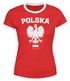 Damen WM-Shirt WM Polska Polen Poland Flagge World Cup Weißer Adler WM 2018 Moonworks® preview