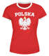 Damen WM-Shirt WM Polska Polen Poland Flagge World Cup Weißer Adler WM 2026 Moonworks®preview