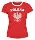 Damen WM-Shirt WM Polska Polen Poland Flagge World Cup Weißer Adler WM 2026 Moonworks®preview