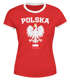 Damen WM-Shirt WM Polska Polen Poland Flagge World Cup Weißer Adler WM 2026 Moonworks®preview