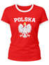 Damen WM-Shirt WM Polska Polen Poland Flagge World Cup Weißer Adler WM 2026 Moonworks®preview