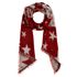 Damen Wollschal Sterne Fransen Stars Oversized Strickschal langer Winterschal Autiga®preview