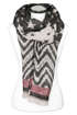 Damen Wollschal Sterne Fransen Stars Strickschal langer Winterschal Neverless®preview