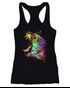 DamenTanktopScreamingLionNaturVögelFarbenBuntRacerbackMoonworks®preview