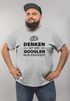 Denken ist wie googeln nur krasser Herren T-Shirt Fun-Shirt Moonworks®preview