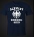 Deutschland Herren T-Shirt Germany Drinking Team Bier Adler Fun-Shirt Moonworks®preview