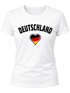 Deutschland Herz Damen Fußball WM 2026 T-Shirt WM Neverless®preview