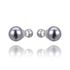 Doppel Perlen Ohrringe Perlenohrringe Ohrstecker mit Perle doppelt 2 Perlenpreview