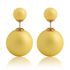 Doppel Perlen Ohrringe Perlenohrringe Ohrstecker mit Perle doppelt matt pastell 2 Perlenpreview