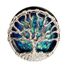 Edelstahl Plug Flesh Tunnel Ohr-Piercing Lebensbaum Ohrstecker Opal Inlay Tree of Life Autiga®preview