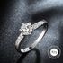 edler Damen-Ring Zirkonia Stein Solitär-Ring Verlobungsring 925 Sterling Silber Autiga®preview