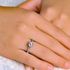 edler Damen-Ring Zirkonia Stein Verlobungsring Solitär-Ring 925 Sterling Silber Autiga®preview