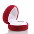 Edles Ring-Etui Herz-Form rotes Samt für Verlobung und Valentinstags Geschenke Autiga®preview