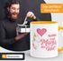 Einhorn Geschenk-Tasse Muttertag Beste Mama der Welt Unicorn Mother`s Day Kaffee-Tasse mit Innenfarbe MoonWorks®preview