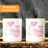 Einhorn Geschenk-Tasse Muttertag Beste Mama der Welt Unicorn Mother`s Day Kaffee-Tasse mit Innenfarbe MoonWorks®preview