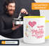 Einhorn Geschenk-Tasse Muttertag Beste Mama der Welt Unicorn Mother`s Day Kaffee-Tasse mit Innenfarbe MoonWorks®preview