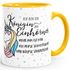 Einhorn Tasse mit Spruch ich bin die Königin der Einhörner Einhorn-Tasse mit Innenfarbe MoonWorks®preview