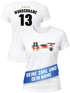 EM Shirt Damen Deutschland Trikot personalisiert mit Name Fußball Weltmeisterschaft 2026 Fanshirt Moonworkspreview