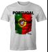 EM T-Shirt Herren Fußball Portugal Flagge Fanshirt Waschbrettbauch MoonWorks®preview