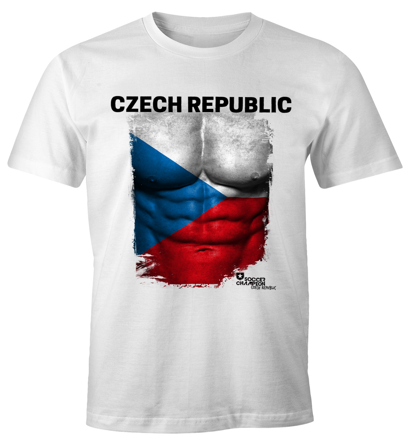 MoonWorks T-Shirt Homme – Drapeau Allemand Vintage, 100% Coton Pré-rétréci, Coupe Regular, Tailles XS à 4XL, Supporteur Euro 2016