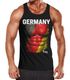 EM Tanktop Herren Fußball Deutschland Flagge Fanshirt Waschbrettbauch Moonworks®preview