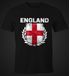 EM WM T-Shirt Herren Fußball England Flagge Vintage Fanshirt Fan Shirt MoonWorkspreview