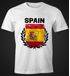 EM WM T-Shirt Herren Fußball Spanien Flagge Vintage Spain Fanshirt MoonWorks®preview