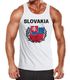 EM WM Tanktop Fanshirt Herren Fußball Slowakei Flagge Slovakia Vintage MoonWorkspreview