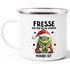 Emaille-Tasse Anti Weihnachten Spruch Ironie Sarkasmus lustige Weihnachtsbecher Geschenke für Weihnachtsmuffel Moonworks®preview