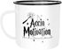 Emaille Tasse Becher Accio Motivation Zauberspruch Spruch Kaffeetasse Moonworks®preview