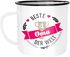 Emaille Tasse Becher Beste(r) Papa, Mama, Oma, Opa, Chef, Chefin, Freund, Freundin der Welt Kaffeetasse Moonworks®preview