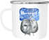 Emaille Tasse Becher Geschenk Liebe Mit dir kann ich den Himmel berühren Spruch Liebesspruch Seehunde Robben Sterne Kaffeetasse Moonworks®preview