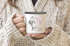 Emaille Tasse Becher Geschenk Liebe Spruch weil du mich daran erinnerst einfach glücklich zu sein Delfin Delphin Moonworks®preview